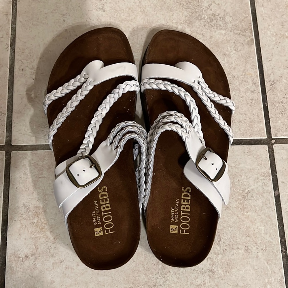 White Mountain Footbeds. Size 9.